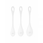 Набір йоні намистин Satisfyer Yoni Power 1 White, діаметр 2-2,5-3см, вага 22-46-74гр