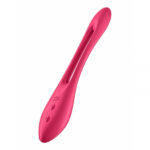 Універсальний гнучкий вібратор для пар Satisfyer Elastic Joy, червоний